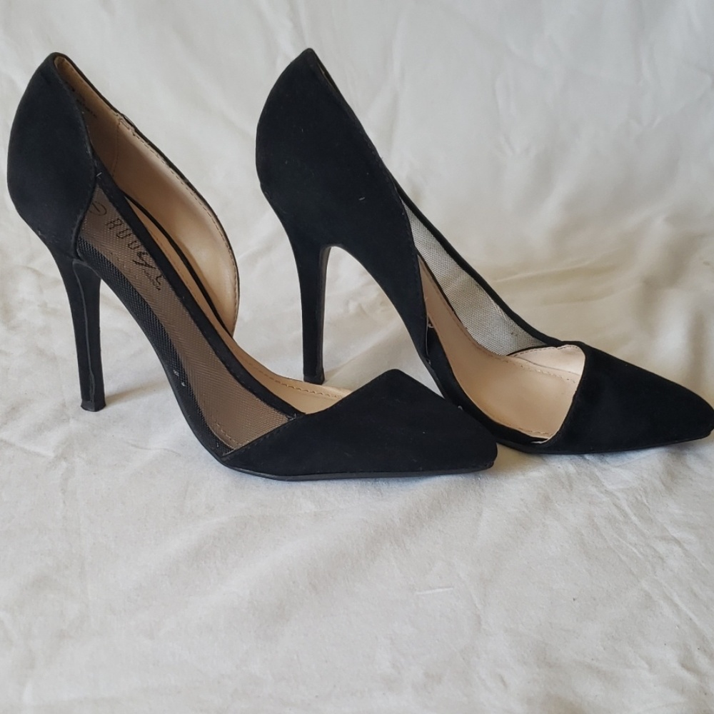 Sexy suede heels